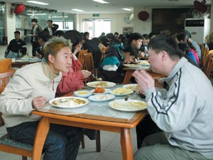 울산현대 이천수 장애인 시설에서 봉사활동