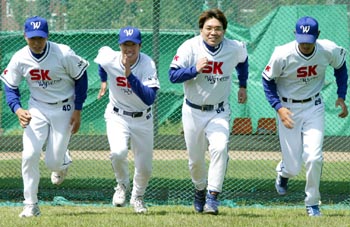 기자가 직접 체험한 프로야구 2군 훈련장