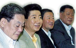 재벌총수들의 요즘 고민