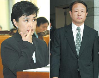 또 불붙은 강금실－송광수 갈등설
