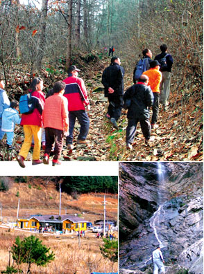   산너머 산속에 ‘돛단배’가 둥실 [춘천 문배마을]