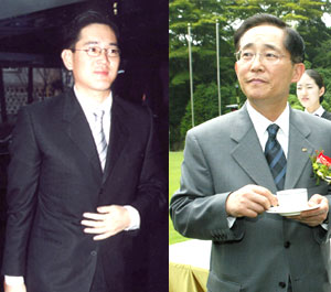 이재용 삼성전자 상무－이용경 KT 사장  극비 골프회동