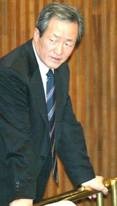 정몽준 회장  ‘울산 평가전 총선 관련 없다’ 일축