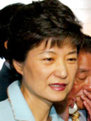 박근혜 한나라당 대표 - 미니홈피 1백만번째 당첨자 안나타나