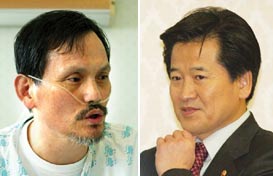 김태촌 병실‘정동영 화분’의 진실