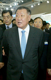 정몽구 회장 모터쇼장 행보
