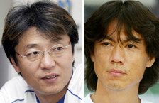 황선홍·홍명보 대표팀 코치 자리 두고 ‘어색’