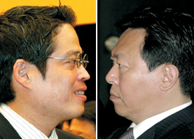 정용진 VS 신동빈 유통업계 대권전쟁