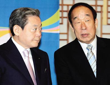 이건희 삼성 회장 세계박람회 올인?