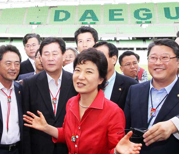 박근혜 총선 대구출마 발언 ‘셈법’