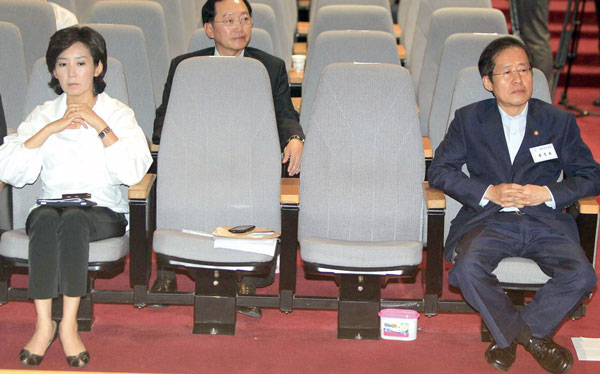 서울시장 후보 선정 한나라 자중지란 내막