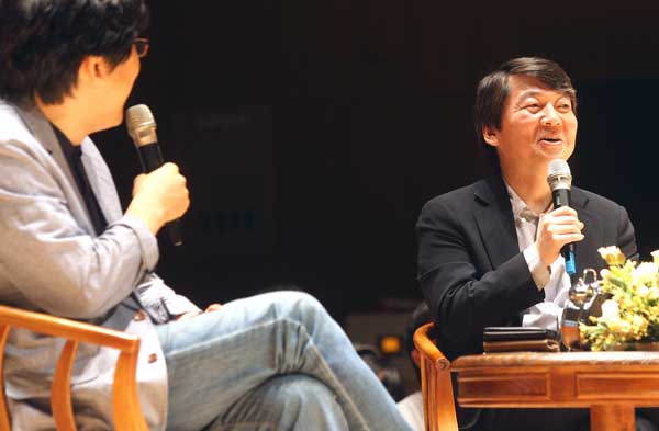 ‘안철수 토네이도’ 강타 대권판도 대지진 추적