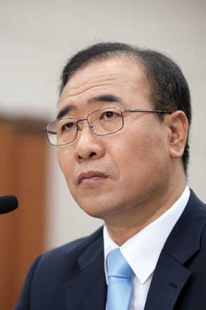한상대 검찰총장 ‘굴욕’