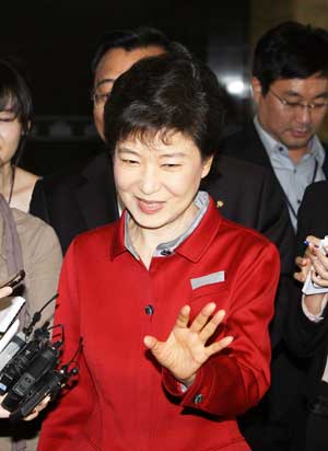 박근혜 10·26 재보선 출격 막후