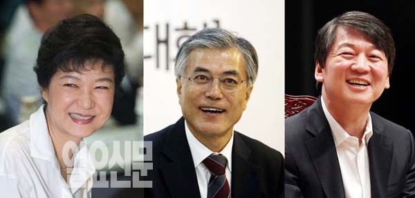 대선 '빅3' 박근혜·문재인·안철수의 콤플렉스는 이것