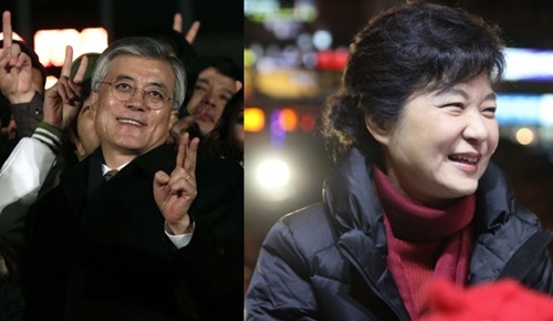 박근혜-문재인 캠프에 뛰어든 유명 연예들…별들의 유세전 '후끈'