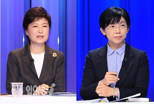 박근혜 잡는 이정희, 포항 노동자 앞에선 '혼쭐'