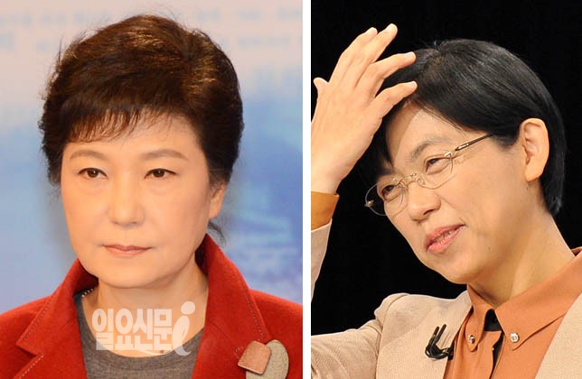 "나 골탕 먹이려고…숙제검사 하나" 이정희 최저임금 질문에 박근혜 울컥