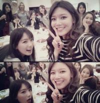 소녀시대 완전체 셀카 공개…팬들 안구정화의 시간
