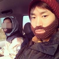 타블로 출근길 인증샷..“면도할 시간 없어”