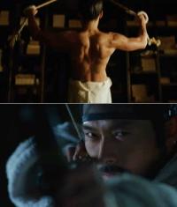 영화 '역린' 스틸 컷, 현빈은 섹시 정조? '이병헌도 놀랄 등근육'