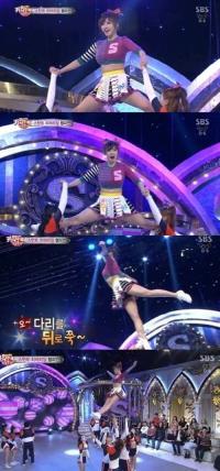 전효성 스턴트 치어리딩 실력에 박형식 "선천적으로 타고난 것 같다" 극찬