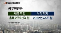 정부, 공무원연금 개혁 추진...연금 수령액 최대 20% 가량 축소