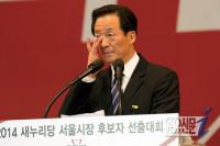 ‘기부’ 소리 나오자 ‘와’ 환호성…정몽준 ‘기부 약속’ 선거법 위반 논란