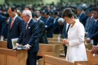 박근혜 대통령 명성교회 기도회 참석 “유병언 국민 기만…이미 없어져야 할 기업”