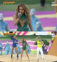 제니퍼 로페즈 월드컵 축하 공연서 화끈한 무대로 전 세계 축구팬 자극