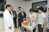 인천시의료원 “문형표 보건복지부 장관, 에볼라 바이러스 관리 실태 점검”