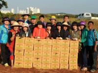 인천 연수구 선학동 자생단체, 선학텃밭 경작 고구마 수확