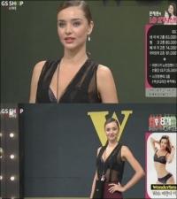 '옷 벗고 나선' 미란다커, 란제리 입고 홈쇼핑 등장 "실제 몸매보니..."