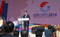 정의화 의장 GTI 개막식 축사 "GTI 새로운 국제협력기구 탈바꿈해야"