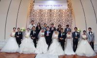 김태욱, 다문화가족 6쌍 합동결혼식 후원