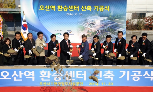 곽상욱 시장 “오산역 환승센터는 오산시의 랜드마크” 