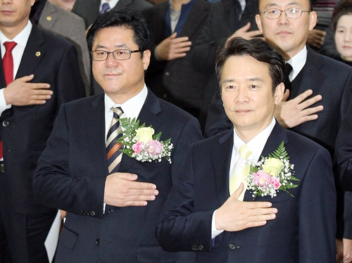 이기우 사회통합부지사 취임, 닻 올린 경기도 연정 [종합]