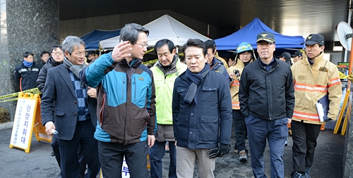 “소방헬기 탓” 의정부 아파트 화재, 스프링클러, 가연성 마감재 피해 키워
