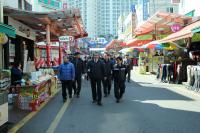 장석현 인천 남동구청장, 서민경제 활성화 위한 시장 및 상가 현장 방문