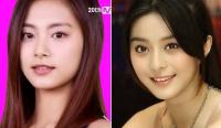 '식스틴' 쯔위, 중국 4대 미녀 판빙빙과 도플갱어 수준으로 닮아
