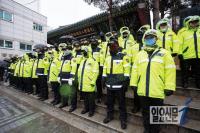 한상균 민주노총 위원장 "지금 당장 나갈 수 없다" 