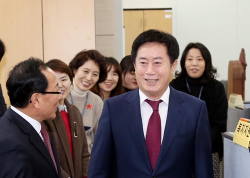 정찬민 용인시장 ‘시무식 형식 타파’ 눈길