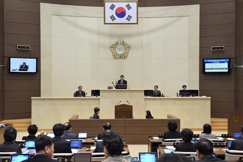 용인시의회, 제205회 임시회 개회