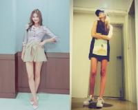'인기가요' 안다, 차원이 다른 각선미 뽐내