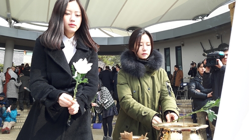 영화 '귀향' 최리-서미지 "우리 마음속에 오래오래 사세요"