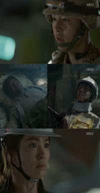 '태양의 후예' 송중기, 송혜교에 죽음의 선택 "누굴 살리겠습니까"