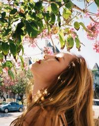 제시카, 꽃향기에 취한 그녀 포착 "D-6"