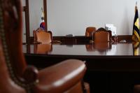 텅 비어 있는 국회의장실