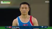 [리우 올림픽] ‘금메달’ 도마 리세광, 남한 양학선 질문에 “그가 체조 대표하는 것 아냐” 