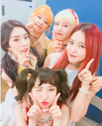 레드벨벳 ‘엠카운트다운 1위 후보’ 기쁨의 인증샷 “가족사진”